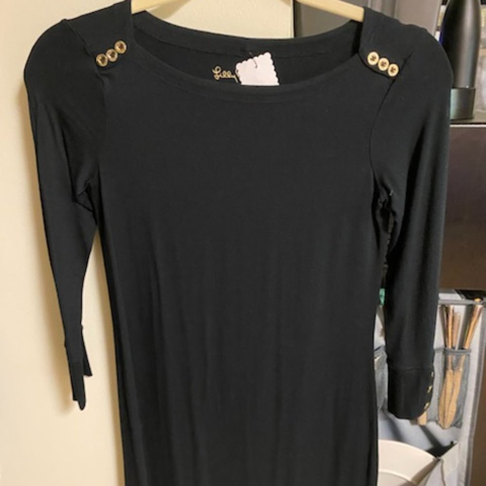Lilly Pulitzer Black Dress XXS